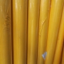 พลาสติกเป่าลม ทึบสีเหลือง 0.20*54นิ้ว*100Y
