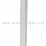 หูกระเป๋า พลาสติกใส แบนโค้ง กว้าง 8 มม. หนา 2 มม.