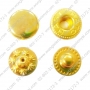 กระดุมเหล็ก VT2 2102 สีทอ HATO